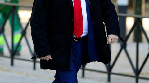 El juez central de instrucción 6, Eloy Velasco, a su llegada a la Audiencia Nacional para tomar declaración a Ignacio Iglesias, imputado en la trama Púnica como supuesto testaferro de Francisco Granados. EFE/Chema Moya El juez central de instrucción 6, Eloy Velasco, a su llegada a la Audiencia Nacional para tomar declaración a Ignacio Iglesias, imputado en la trama Púnica como supuesto testaferro de Francisco Granados. EFE/Chema Moya