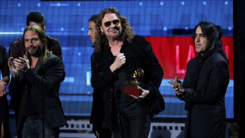 Maná ganó el premio al mejor álbum pop/rock por 'Cama Incendiada' .- REUTERS.