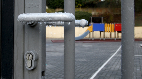 Las escuelas, universidades y guarderías permanecerán cerradas este lunes en Bruselas.- REUTERS.