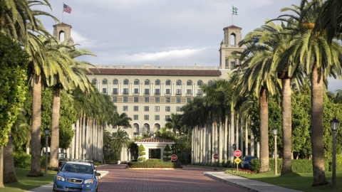 Entrada de 'The Breakers Palm Beach', el complejo turístico donde se ha celebrado la ceremonia de Sofía Vergara y su marido.- EFE Entrada de 'The Breakers Palm Beach', el complejo turístico donde se ha celebrado la ceremonia de Sofía Vergara y su marido.- EFE