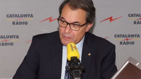Artur Mas, en Catalunya Ràdio, este miércoles./ EP Artur Mas, en Catalunya Ràdio, este miércoles./ EP