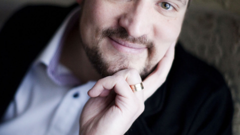 Carl-Johan Forssén Ehrlin, autor del libro 'El conejito que quiere dormirse'.