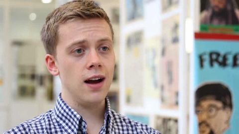 Owen Jones, en una captura de pantalla de Youtube. Owen Jones, en una captura de pantalla de Youtube.