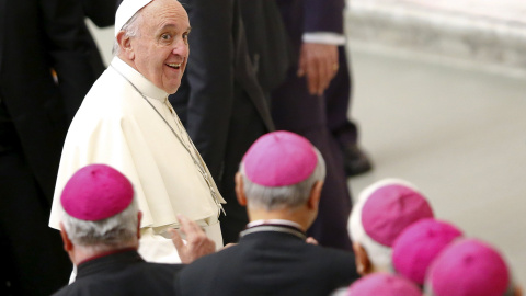 El papa Francisco ha hecho de la limpieza de sus finanzas una prioridad y el personal de la Santa Sede trabajó con los evaluadores de Moneyval.- REUTERS. El papa Francisco ha hecho de la limpieza de sus finanzas una prioridad y el personal de la Santa Sede trabajó con los evaluadores de Moneyval.- REUTERS.