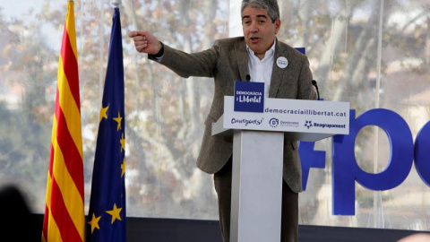 El cabeza de lista de Democràcia i Llibertat, Francesc Homs. EFE/Susanna Sáez El cabeza de lista de Democràcia i Llibertat, Francesc Homs. EFE/Susanna Sáez