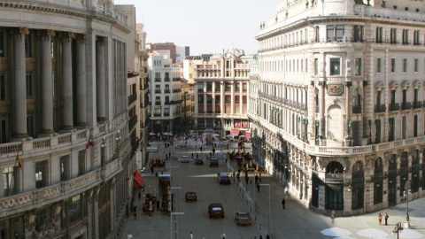 Simulación del proyecto Canalejas, en el centro de Madrid, promovido por OHL. E.P. Simulación del proyecto Canalejas, en el centro de Madrid, promovido por OHL. E.P.