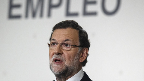 Durante un discurso en la Moncloa después de firmar un acuerdo con líderes sindicales.- REUTERS.