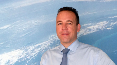 El ingeniero aeronáutico Emmet Fletcher, experto en basura espacial. / ESA El ingeniero aeronáutico Emmet Fletcher, experto en basura espacial. / ESA