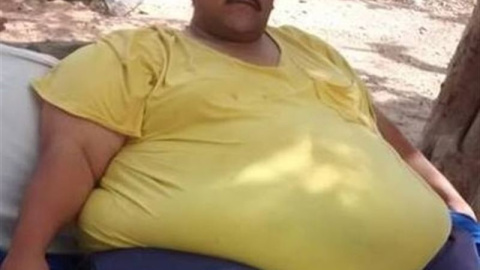 El mexicano Andrés Moreno, considerado el hombre más gordo del mundo.-E.P El mexicano Andrés Moreno, considerado el hombre más gordo del mundo.-E.P