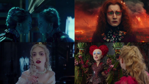 Película ALICIA A TRAVÉS DEL ESPEJO