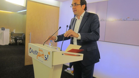 El coordiandor general de CDC, Josep Rull./ EP El coordiandor general de CDC, Josep Rull./ EP