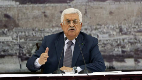 Mahmud Abás, presidente del estado palestino. EFE Mahmud Abás, presidente del estado palestino. EFE