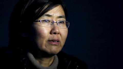 La abogada Wang Yu, durante una entrevista con Reuters en 2014. REUTERS La abogada Wang Yu, durante una entrevista con Reuters en 2014. REUTERS