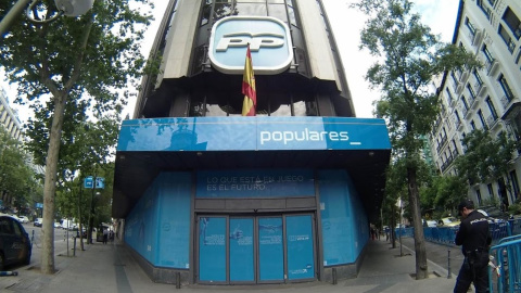 La sede del Partido Popular en Madrid./EUROPA PRESS La sede del Partido Popular en Madrid./EUROPA PRESS