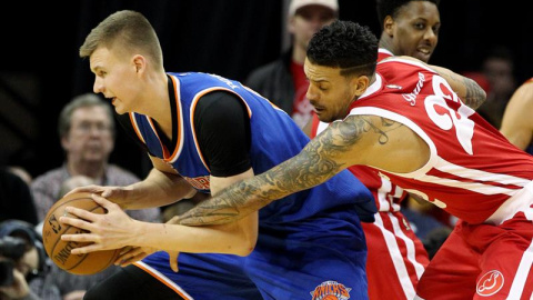 Porzingis, en un partido reciente ante los Grizzlies. EFE/MIKE BROWN Porzingis, en un partido reciente ante los Grizzlies. EFE/MIKE BROWN