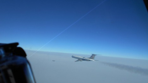 El TU-34 «Crusty» interceptado por cazas españoles. EMAD El TU-34 «Crusty» interceptado por cazas españoles. EMAD