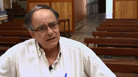 El padre Esteban Velázquez en una imagen de archivo. El padre Esteban Velázquez en una imagen de archivo.