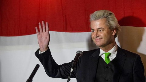 El holandés Wilders, líder del Partido por la Libertad.- EFE El holandés Wilders, líder del Partido por la Libertad.- EFE