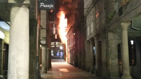 Fuego en Pontevedra. EP Fuego en Pontevedra. EP