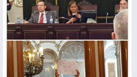 Comentario del edil Jorge Caldas en Facebook.