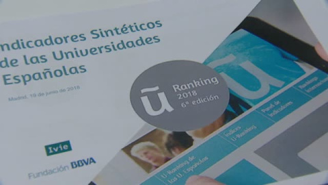La Fundación BBVA y el IVIE presentan los resultados de U-Ranking La Fundación BBVA y el IVIE presentan los resultados de U-Ranking