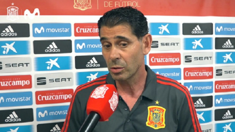 Hierro: "Llegamos en perfectas condiciones" Hierro: "Llegamos en perfectas condiciones"