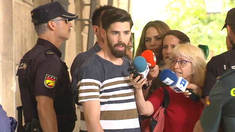 'La Manada' acuden al juzgado de Sevilla 'La Manada' acuden al juzgado de Sevilla