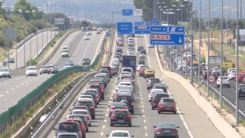 Retenciones en la A1 en Madrid Retenciones en la A1 en Madrid