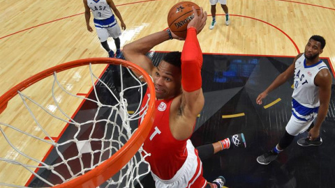 Westbrook fue elegido MVP.- EFE Westbrook fue elegido MVP.- EFE