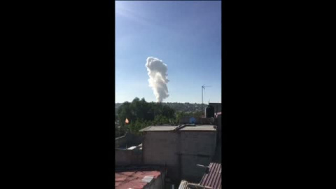 Explosión en una pirotecnia de México Explosión en una pirotecnia de México
