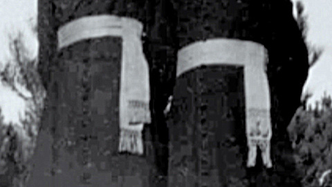 Xexús Mato, a la derecha, en 1947. Xexús Mato, a la derecha, en 1947.