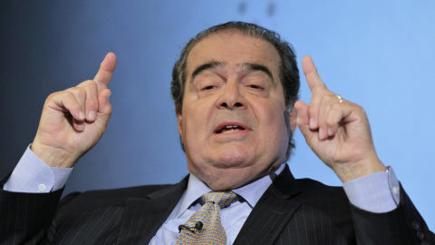 Fotografía de septiembre de 2012 del juez Antonin Scalia. - REUTERS Fotografía de septiembre de 2012 del juez Antonin Scalia. - REUTERS