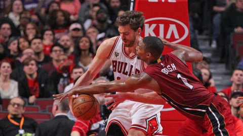 Pau Gasol, en un partido reciente de los Bulls. REUTERS Pau Gasol, en un partido reciente de los Bulls. REUTERS