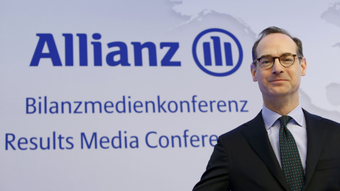 El consejero delegado de la aseguradora Allianz, Oliver Baete, antes de la rueda de prensa de presentación de los resultados anuales, en Munich (Alemania). REUTERS/Michaela Rehle El consejero delegado de la aseguradora Allianz, Oliver Baete, antes de la rueda de prensa de presentación de los resultados anuales, en Munich (Alemania). REUTERS/Michaela Rehle