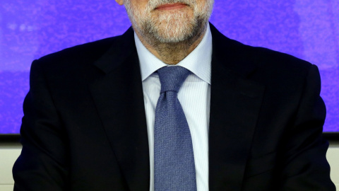 El jefe del Ejecutivo en funciones y presidente del PP, Mariano Rajoy, ha reunido al Comité Ejecutivo Nacional de su partido a ochos días del debate de investidura de Pedro Sánchez. EFE/Sergio Barrenechea