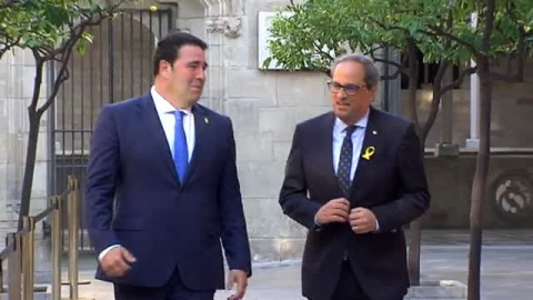 Iñárritu se reúne con Torra en la Generalitat Iñárritu se reúne con Torra en la Generalitat