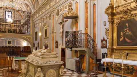 Iglesia del Colegio de Doncellas Nobles, en Toledo.