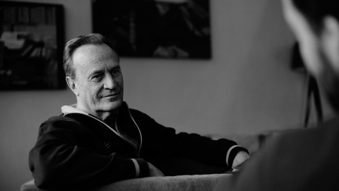 Aíto García Reneses, en un momento de la entrevista. REPORTAJE FOTOGRÁFICO: JAIRO VARGAS