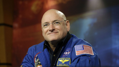 El astronauta Scott Kelly ha crecido 5 centímetros en el espacio El astronauta Scott Kelly ha crecido 5 centímetros en el espacio