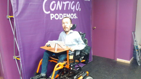 El secretario general de Podemos Aragón, Pablo Echenique./E.Bayona El secretario general de Podemos Aragón, Pablo Echenique./E.Bayona
