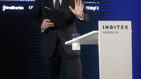 El presidente ejecutivo de Inditex, Pablo Isla, tras la presentación de los resultados anuales del gigante textl, en su sede central en la localidad coruñesa de Arteixo. REUTERS/Miguel Vidal El presidente ejecutivo de Inditex, Pablo Isla, tras la presentación de los resultados anuales del gigante textl, en su sede central en la localidad coruñesa de Arteixo. REUTERS/Miguel Vidal