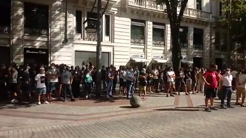 Trabajadores de ITP rechazan los despidos ante la Diputación Trabajadores de ITP rechazan los despidos ante la Diputación