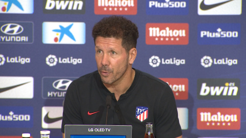 Simeone, sobre Griezmann: "Estoy pensando en el Celta" Simeone, sobre Griezmann: "Estoy pensando en el Celta"