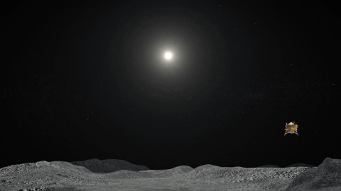 El aterrizador lunar Vikram de la India se busca en sombras lunares El aterrizador lunar Vikram de la India se busca en sombras lunares