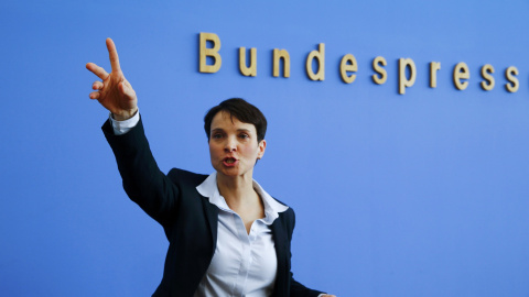 La copresidenta del partido xenófobo Alternativa para Alemania (AfD, según sus siglas en alemán), Frauke Petry. REUTERS/Wolfgang Rattay La copresidenta del partido xenófobo Alternativa para Alemania (AfD, según sus siglas en alemán), Frauke Petry. REUTERS/Wolfgang Rattay