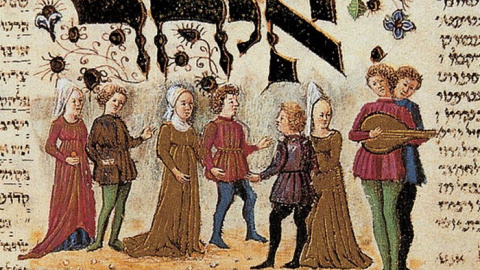 Baile cortesano. Baile cortesano.