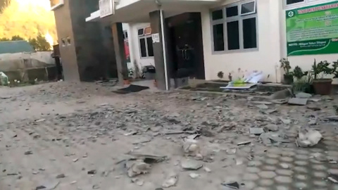 Un terremoto sacude la isla de Lombok en Indonesia Un terremoto sacude la isla de Lombok en Indonesia