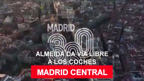 Los planes de Martínez-Almeida con Madrid Central Los planes de Martínez-Almeida con Madrid Central
