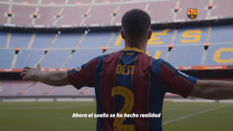 Sergiño Dest ya es jugador del Barça Sergiño Dest ya es jugador del Barça