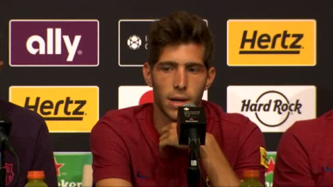 Sergi Roberto: "Sinceramente, pensaba que iba a ir al Mundial, pero lo vi por la tele" Sergi Roberto: "Sinceramente, pensaba que iba a ir al Mundial, pero lo vi por la tele"